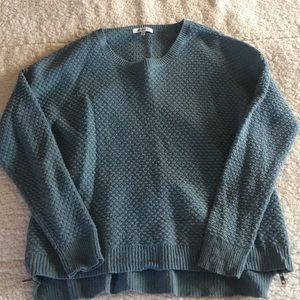 Madewell sweater with zipper sides